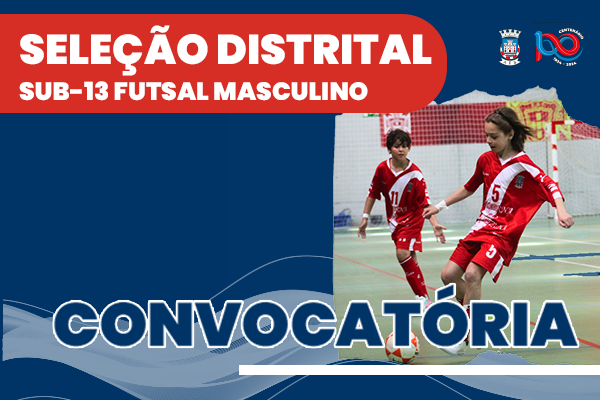 Seleção Distrital Sub-13 Futsal Masculino - Zona Sul